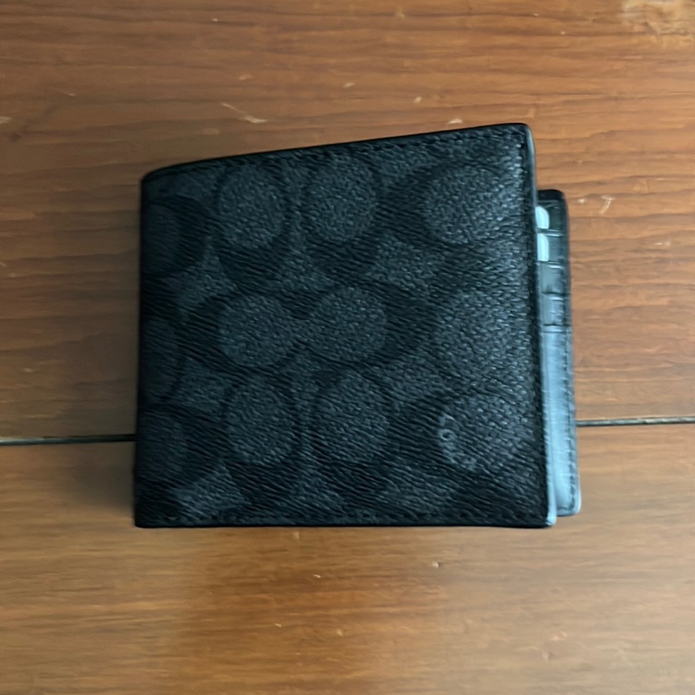 Mens coach 3 in one wallet